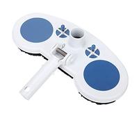 Chrees Tête D'aspiration de Piscine de 13 Pouces, Kit de Nettoyage de Piscine Professionnel avec de Verrouillage à Ressort et Soupape de Surpression, pour Tube à Vide de 1,25