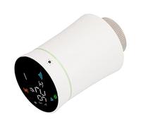 Chrees Vanne de Radiateur Intelligente, Affichage LED de Type divisé, Mini Télécommande Compatible avec Tuya ZigBee Gateway, pour le Contrôle de la Température Thermostatique du