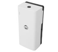 Chrees Ventilateur de camping efficace rechargeable par USB avec lanterne LED, ventilateur de tente portable pour activités de plein air (blanc)
