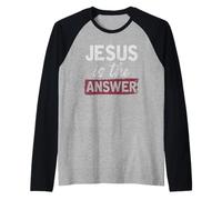Chrétianity Seigneur Dieu Sauveur Chrétien Religion Christ Jésus Manche Raglan