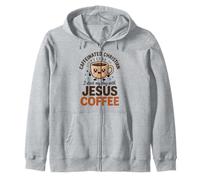 Chrétien Caféiné, Je Commence Ma Journée avec Jésus Et du Sweat à Capuche