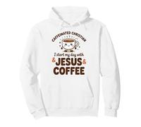 Chrétien Caféiné, Je Commence Ma Journée avec Jésus Et du Sweat à Capuche