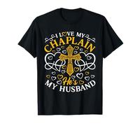 Chrétien Chapelain Religion Pasteur I Love My Chapelain T-Shirt