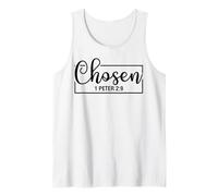 Chrétien Choisi pour Les Hommes, Les Femmes et Les Enfants Qui Aiment Dieu Débardeur