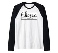 Chrétien Choisi pour Les Hommes, Les Femmes et Les Enfants Qui Aiment Dieu Manche Raglan