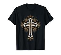 Chrétien Épiscopalien Mitre Croix Évêque Procession T-Shirt