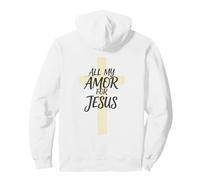 Chrétien fidèle, Tout Mon Amour pour Jésus Sweat à Capuche