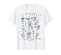 Chrétien Océan Animal Côtier Mer Eau Profonde Vie Homme Femme T-Shirt