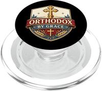 Chrétien Orthodoxe par Grace Nouveau Convertir Jésus-Christ Foi PopSockets PopGrip pour MagSafe