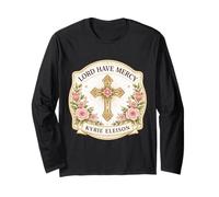 Chrétien Orthodoxe Seigneur Have Mercy Kyrie Eleison Jésus Grec Manche Longue