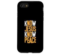 Chrétien Religieux Disant Que Dieu connaît Jésus connaît la Paix Coque pour iPhone SE (2020) / 7/8