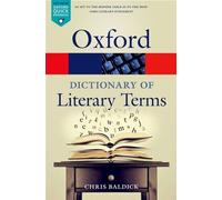 Oxford Dictionary of Literary Terms – Oxford University Press