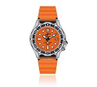 Montre Mixte Chris Benz CB500AOKBO Automatiques de plongée Orange Orange G