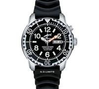 Chris Benz Deep 1000m Helium CB-1000A-S-KBS Montre de plongée automatique pour homme