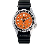Chris Benz Montre Femme, Homme, Mixte CB-500A-O-KBS Automatiques, Montre de plongée Orange