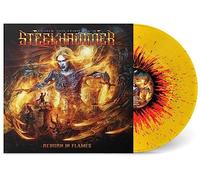 Chris Bohltendahl's Steelhammer – Reborn in Flames – Vinyle LP – Éd. limitée jaune/orange/noir