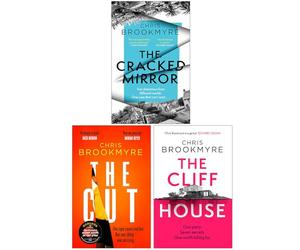 Chris Brookmyre 3 Books Collection Set (The Cracked Mirror, The Cut & The Cliff House)