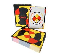 Chris Cards Covered Circle Lot de 1000 cartes en papier Noir 300 g