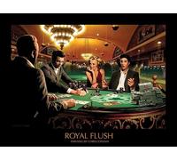 Chris Consani Royal Flush 60 x 80 cm Toile Imprimée