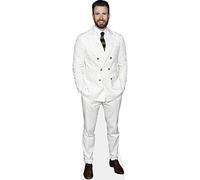 Chris Evans (White Suit) Silhouette en carton Grandeur Nature