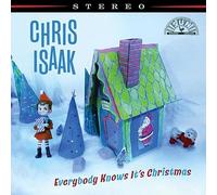 Chris Isaak – Everybody Knows It's Christmas – Vinyle LP coloré vert/blanc – Édition Deluxe