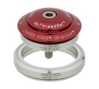 Chris King Jeu de Direction DropSet 5 IS42/28,6 - IS52/40 GripLock rouge IS42/28.6 - IS52/40