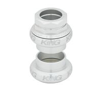 Chris King Jeu de Direction Fileté GripNut Sotto Voce EC30/25,4 - EC30/26 silver EC30/25,4 - EC30/26