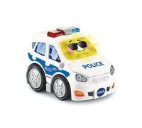 Chris Lieutenant de Police avec Musique, Sons, Lumiere - vehicule Bebe 2-6 Ans - pour tut tut Bolide sos - Set Voiture + Carte Tigre