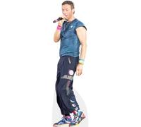 Chris Martin (Singing) Silhouette en Carton Taille Mini