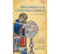 Bettenson – Documents of the Christian Church – Broché