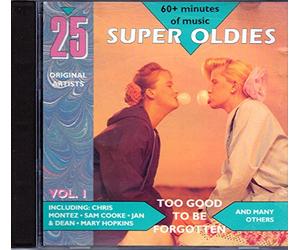 Chris Montez, Gerry & the Peacemakers, Sam Cooke, Platters, Eddie Cochran..