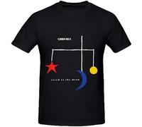 Chris Rea Wired to The Moon Rock Mens Crew Neck Custom Shirts Black XL