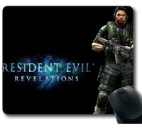 chris-Redfield-Resident-Evil-Revelations Mouse Pad, Rectangle Mousepad Designed by the Micase