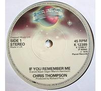 CHRIS THOMPSON - if you remember me / theme from "the champ" 45 rpm single