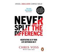 Chris Voss Tahl Raz Never Split the Difference (Poche)