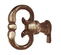 Chrisligne - Fausse Cle Anglaise Zamac Laiton Vieilli 32X32