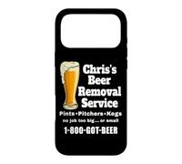 Chris's Beer Removal Service drôle pour Boire de la bière Coque pour iPhone 17 Pro Max