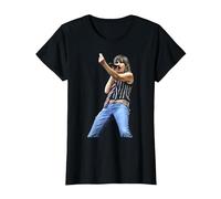 Chrissie Hynde Singer The Pretenders Live par Everard Smith T-Shirt, Femme, Noir, M