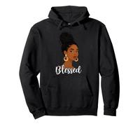 Christ Afro-américain béni Femme Noire Foi chrétienne Sweat à Capuche