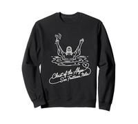 Christ de l'abîme, San Fruttuoso Italie Signature Heart Art Sweatshirt