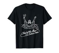 Christ de l'abîme, San Fruttuoso Italie Signature Heart Art T-Shirt
