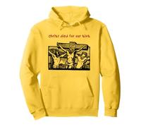 Christ Died for Our Sins (Graphique Minimaliste de Jésus) Sweat à Capuche