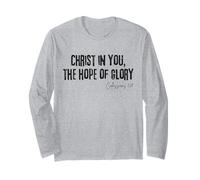 Christ en Vous, l'espérance de la Gloire (Colossiens 1:27) La Foi Manche Longue