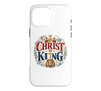 Christ is King Britain UK FIERTÉ Britannique Union Jack Patriots Coque pour iPhone 16 Pro Max