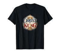 Christ is King Britain UK FIERTÉ Union Jack Patriots T-Shirt Graphique avec Valeur