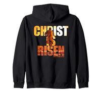 Christ is Risen - Matthieu 28:6 Jésus Epic Resurrection Faith Sweat à Capuche