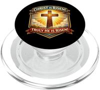 Christ is Risen Truly He is Risen Christian Easter Orthodoxe PopSockets PopGrip pour MagSafe