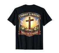 Christ is Risen Truly He is Risen Christian Easter Orthodoxe T-Shirt