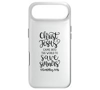 Christ Jésus est Venu pour sauver Les pécheurs Bible chrétienne Coque pour iPhone Air