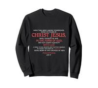 Christ Jésus Souffrant Serviteur Philippiens 2 5-7 Isaïe 53 Sweatshirt